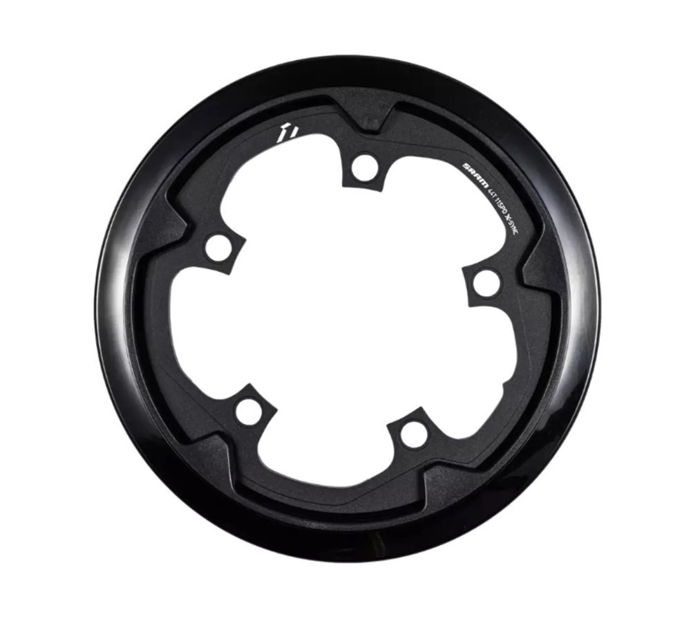 SRAM Chr Turbo, 44t, X-sync 11/12-spd, 5-bolt 110bcd, 1x Ring, W/ Aero Guard S350, (11.6218.050.003)
