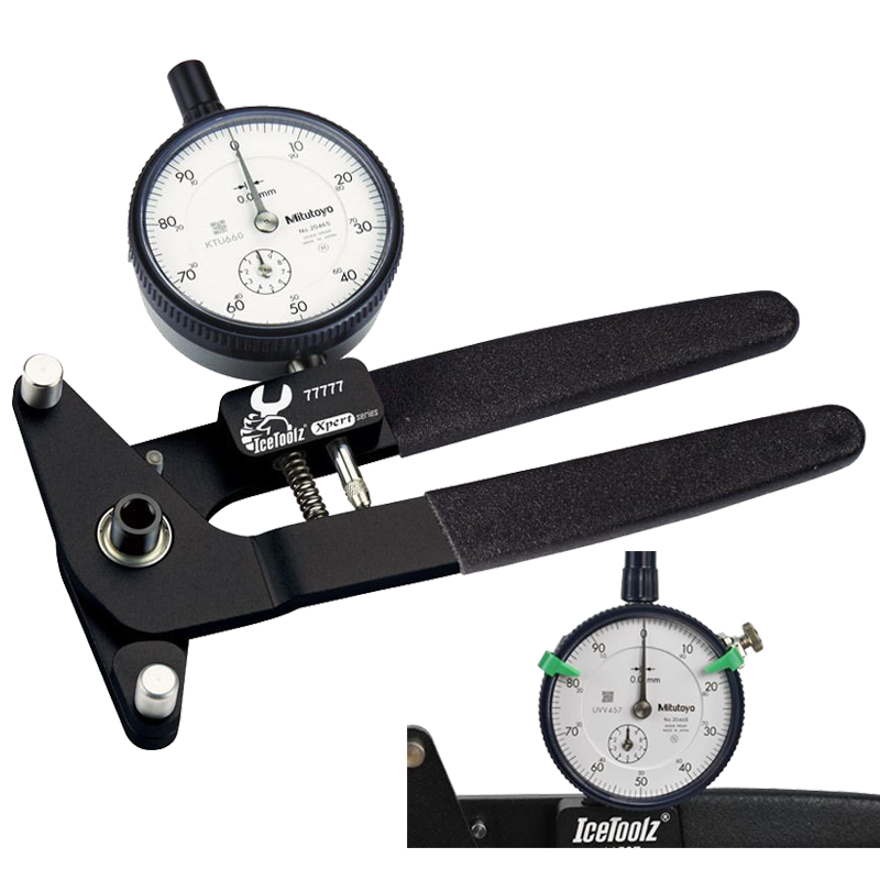 Park Tool Werkzeug, Speichenspannungsmesser, Spoke Tension Meter Mitutoyo® Analog, E381