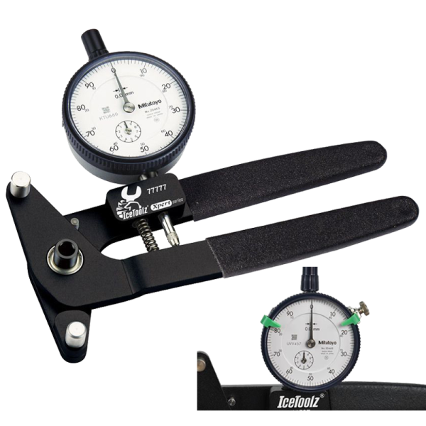 Park Tool Werkzeug, Speichenspannungsmesser, Spoke Tension Meter Mitutoyo® Analog, E381
