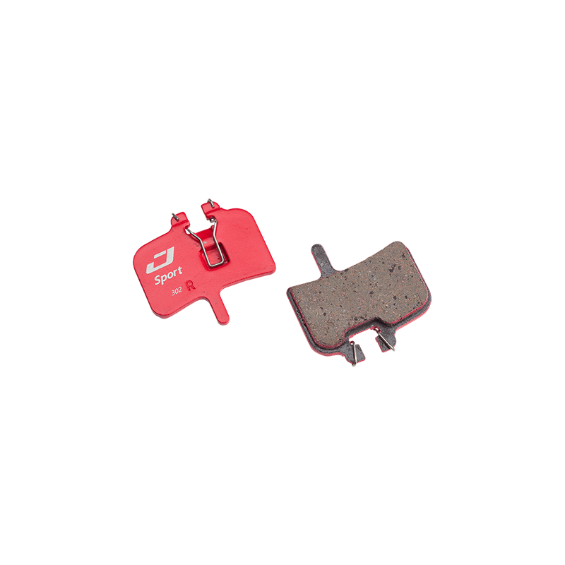 Bremsbeläge, SPORT SEMI-METALLIC red HAYES, DCA001