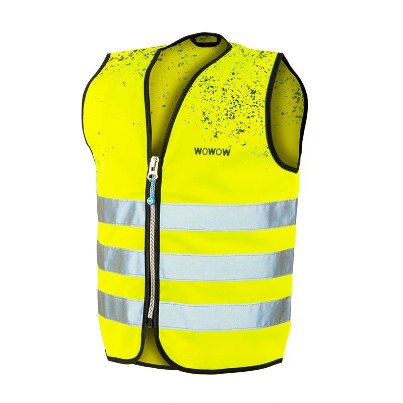 Wowow Leuchtweste, SCHLAMM JACKET, KIDS, gelb, GELB, L