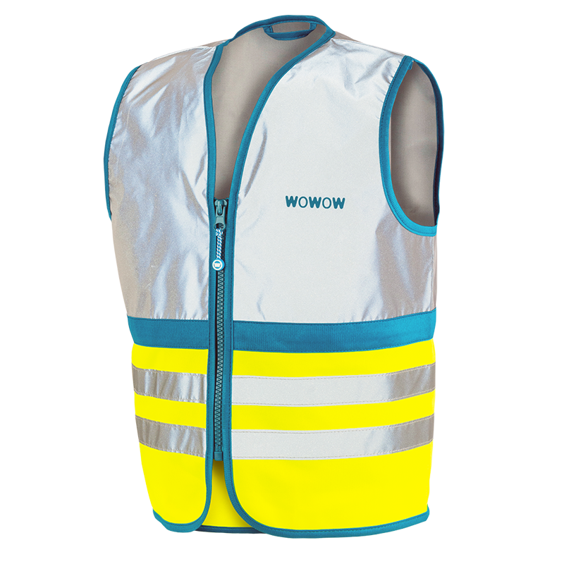 Wowow Leuchtweste, WASABI PRO FR JACKET, KIDS, vollständig reflektierend, REFLEKTIEREND, M
