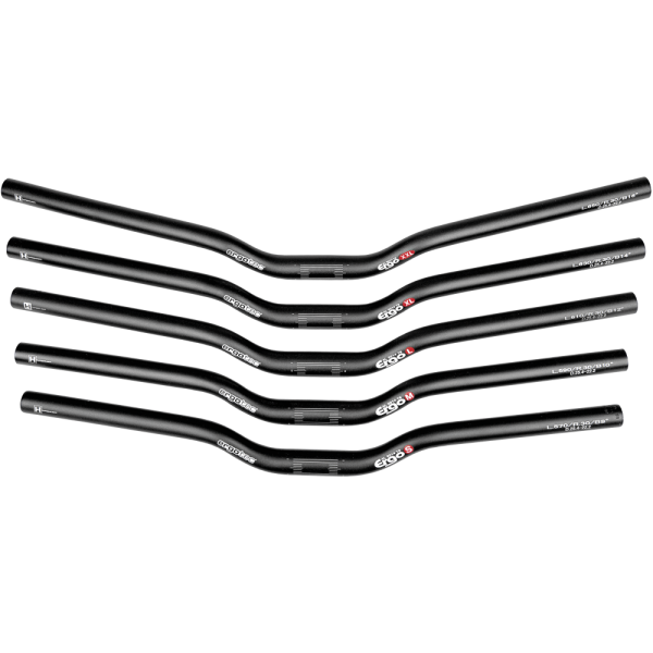 Ergotec Lenker, Bar ERGO XL, 31.8 Width:680 Rise:30 Grip-L:213 BackSweep:14° AL6061 black-sand L5