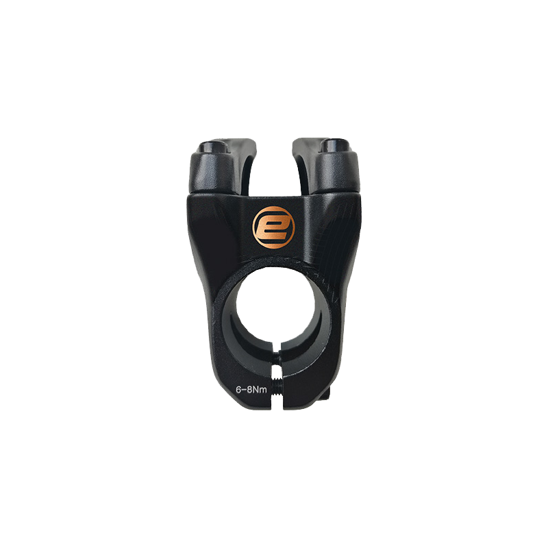 Vorbau, BASS 6+ 31.8, 45mm, 0°, 28.6mm, GOLD black edition, SafetyLevel 6+