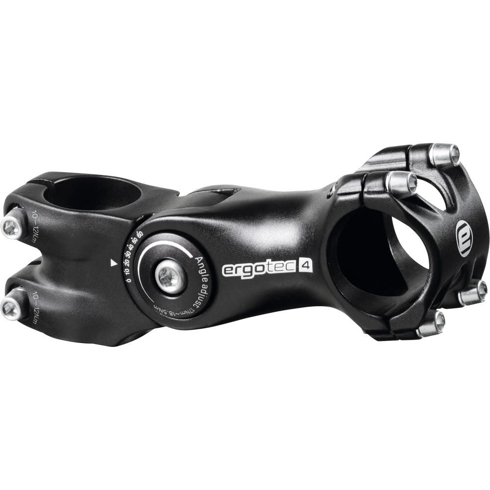 Vorbau, OCTOPUS2, 31.8, Ausladung:125 Winkel:0°/+60° Klemm-ID:28.6 AL6061 black-sand L4