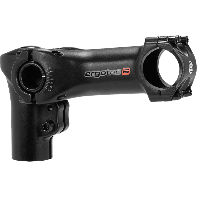 Vorbau, SWELL-R, Erhöhung 70mm, 31.8mm, 80mm, -20°/+40° Klemm-ID:28.6 AL6060 black-sand L6