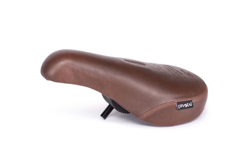 ÉCLAT Éclat BIOS pivotal seat, brown leather fat padded