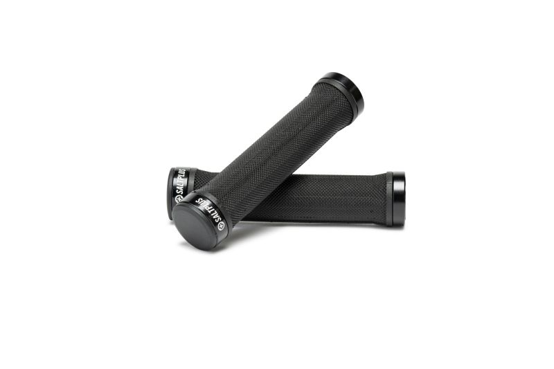SALTPLUS LOCKED grips without flange, black