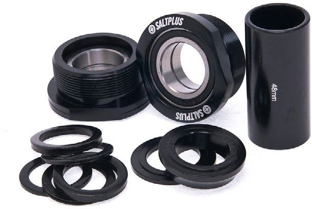 SALTPLUS EURO-BB-set for 22mm spindles alloy-cnc cones, sealed bearing