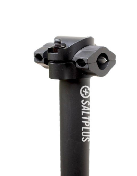 SALT railed seatpost Ø25.4 x 200mm alu 6061-T6, black