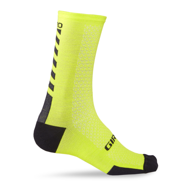 Giro HRC+ Merino Sock, bright lime/black