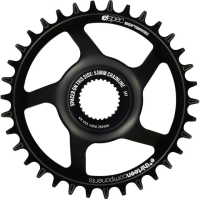 Bosch Ethirteen Kettenblatt Helix Core e*spec DM 11/12 fach 36Z, CX Gen4 SX Stahl 15.5mm/13.5mm offset CL 53/55mm schwarz