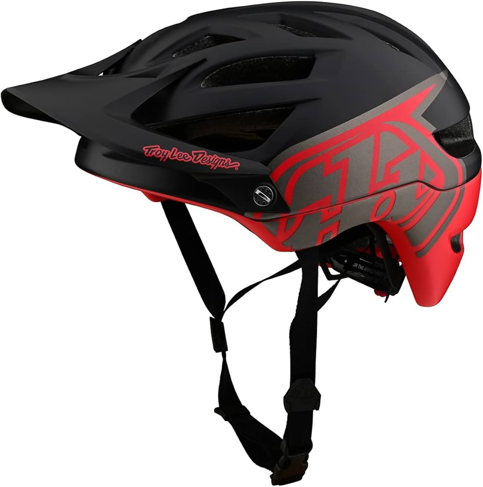 Troy Lee Desings A1 MIPS Classic Helmet - Black Red M-L 57-59cm