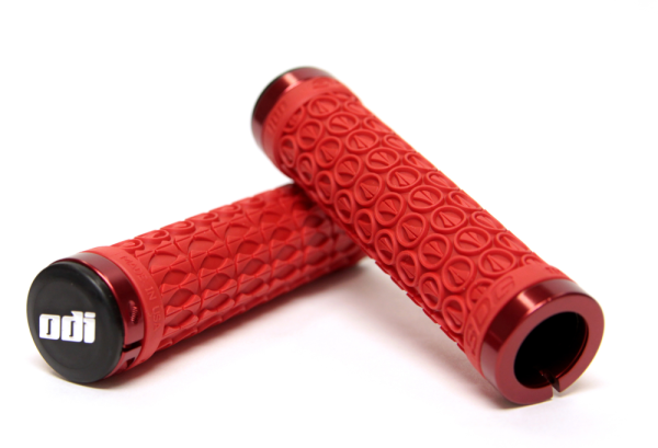 ODI SDG Lock-On Griff. Red/Black.
