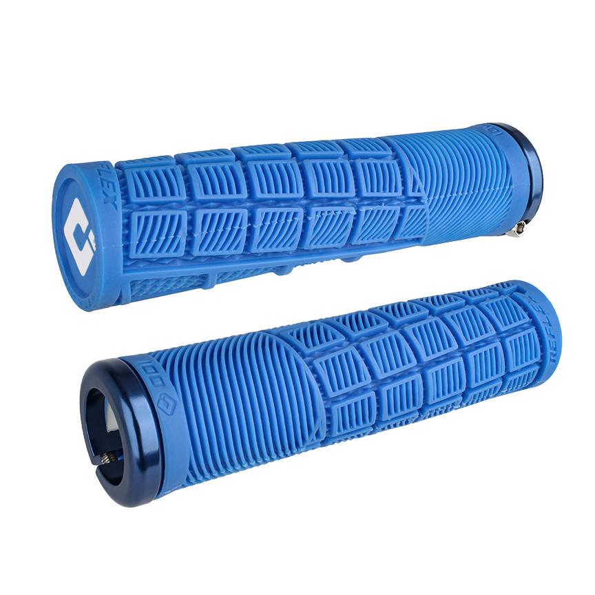 ODI Reflex V2.1 Lock-On Griff. Medium Blue.