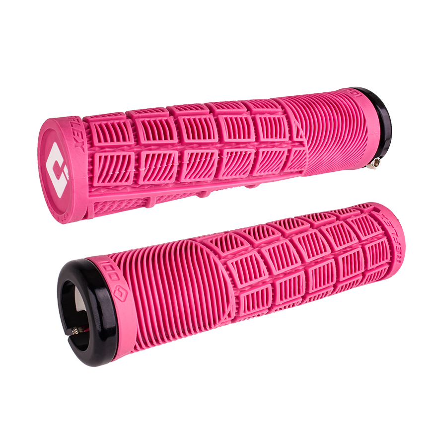 ODI Reflex V2.1 Lock-On Griff. Pink.