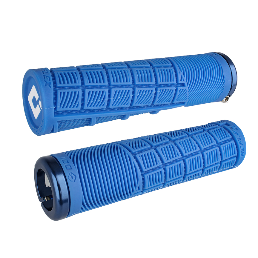 ODI Reflex XL V2.1 Lock-On Griff. Medium Blue.