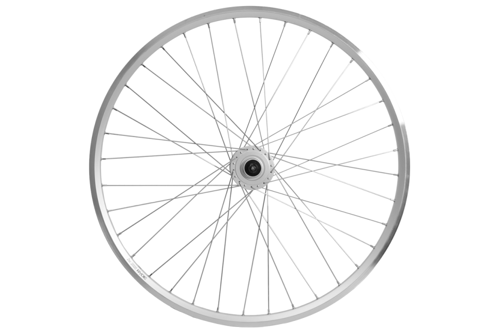 No Name Laufrad vorne 28" 622x19 Nabendynamo Nexus DHC30003AS 100mm V-Brake QR silber