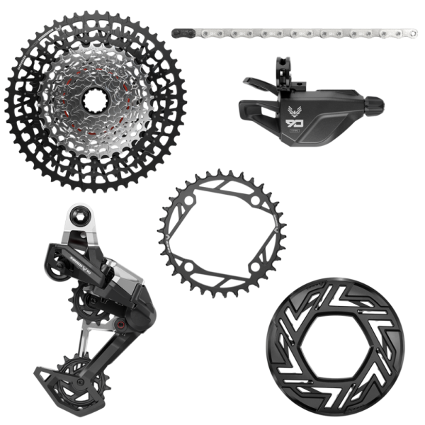 SRAM Groupset Eagle 90 Transmission 104BCD, black, 34T