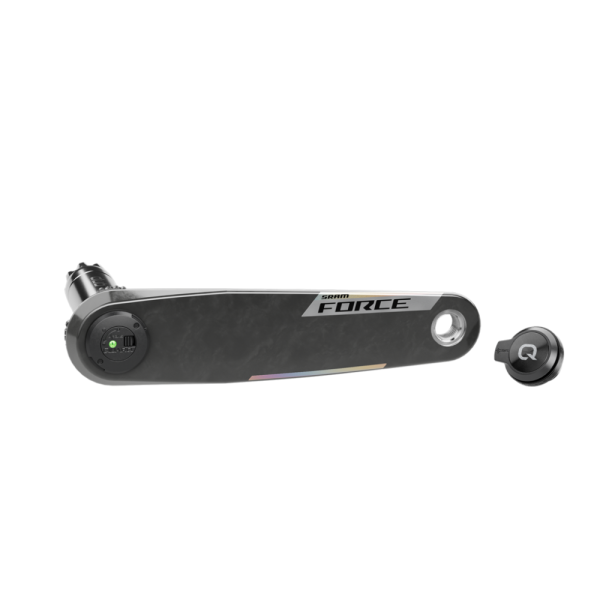Quarq MY26 Power Meter Spindle and Left Arm Force XPLR Wide DUB, black/iridescent, 1