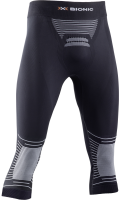 X-BIONIC Men Energizer 4.0 Pants 3/4 opal black/arctic white