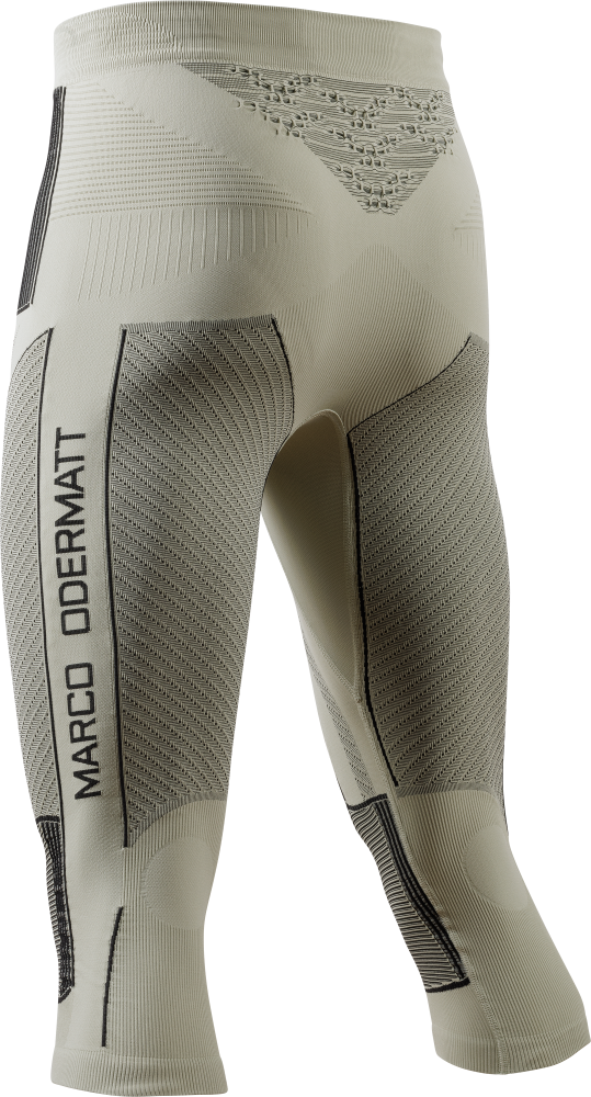 X-BIONIC Men Energy Accumulator 4.0 Pants 3/4 Marco Odermatt Signature Edition tea grey/black