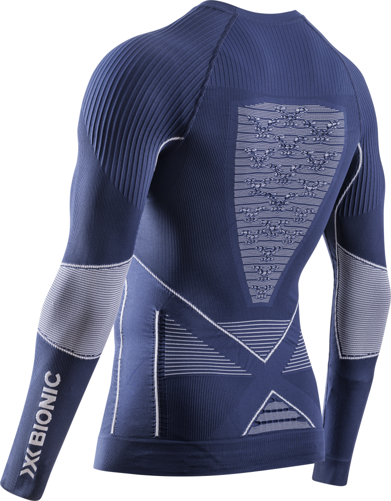 X-BIONIC Men Energy Accumulator 4.0 Shirt LG SL marine/optical white