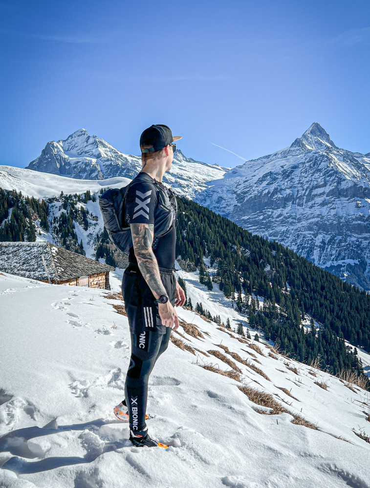 X-BIONIC MEN Twyce 4.0 Running Shirt SH SL opal black/arctic white