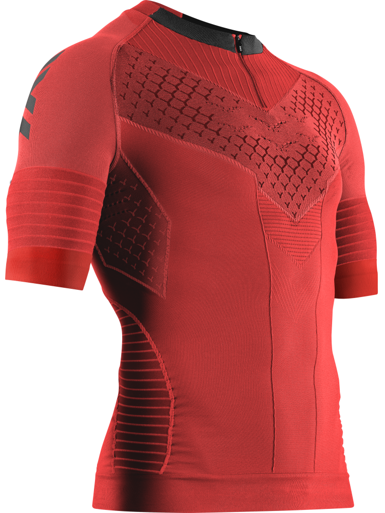 X-BIONIC Men Twyce Race Shirt SH SL red/black