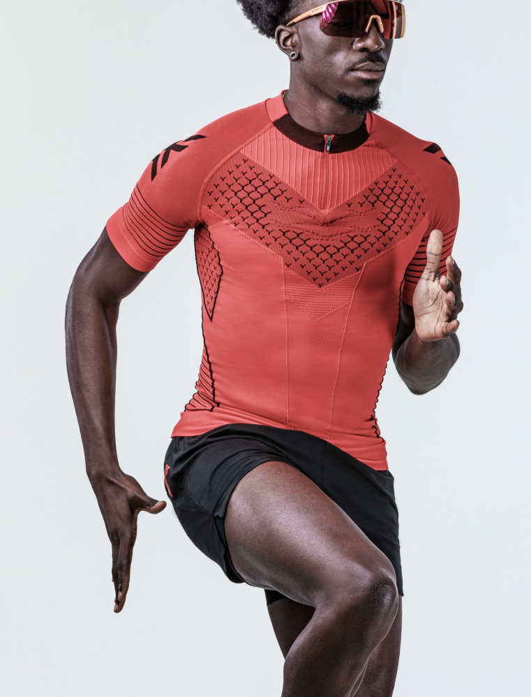 X-BIONIC Men Twyce Race Shirt SH SL red/black