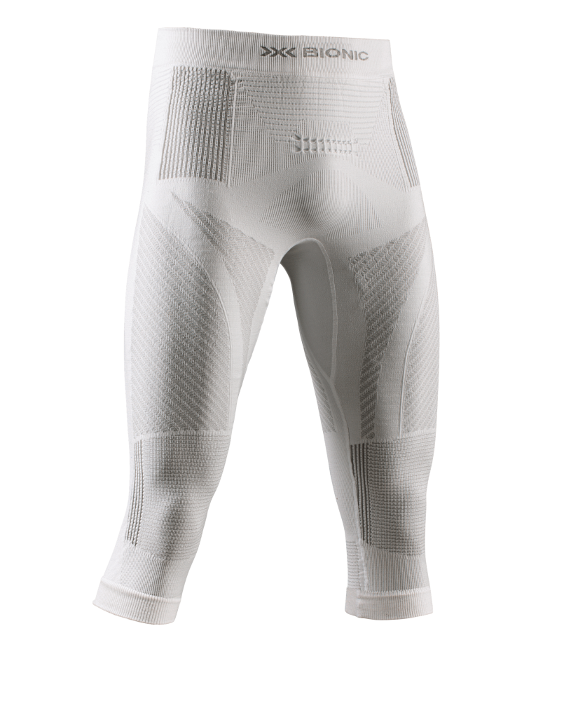 X-BIONIC UNISEX Energy Accumulator 4.0 Armadillo 3/4 pants arctic white/pearl grey