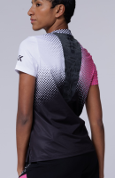 X-BIONIC Women CoreFusion Run Shirt SH SL dot fade/neo pink/white