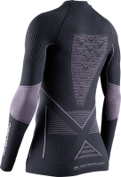 X-BIONIC Women Energy Accumulator 4.0 Shirt LG SL charcoal/magnolia