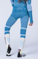 X-BIONIC Women Energy Accumulator Light Pants 3/4 mineral blue/arctic white