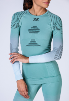 X-BIONIC Women Invent FX Shirt LS sage green/light grey/optical white