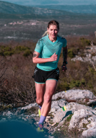 X-BIONIC Women Twyce Race 2in1 Shorts clearwater/black