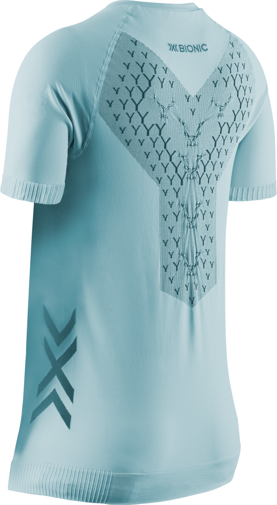 X-BIONIC Women Twyce Run Shirt SH SL clearwater/black