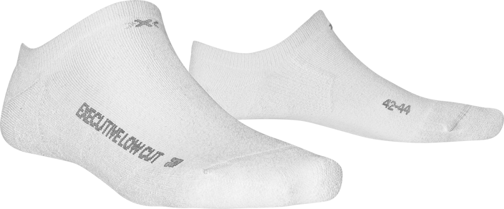 X-SOCKS Executive low cut white