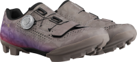 Shimano Women Gravel SH-RX6 Schuh SPD gray purple