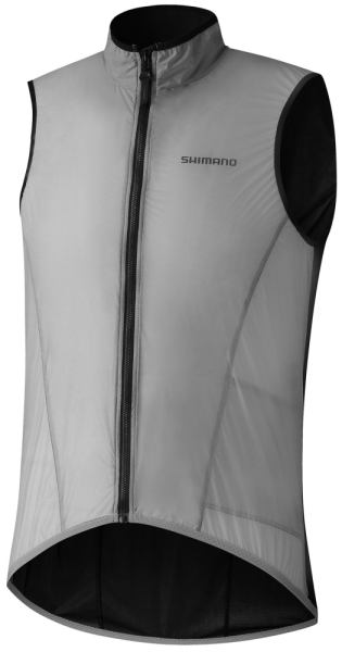 Shimano Men Primavera Wind Vest Light anthracite grey