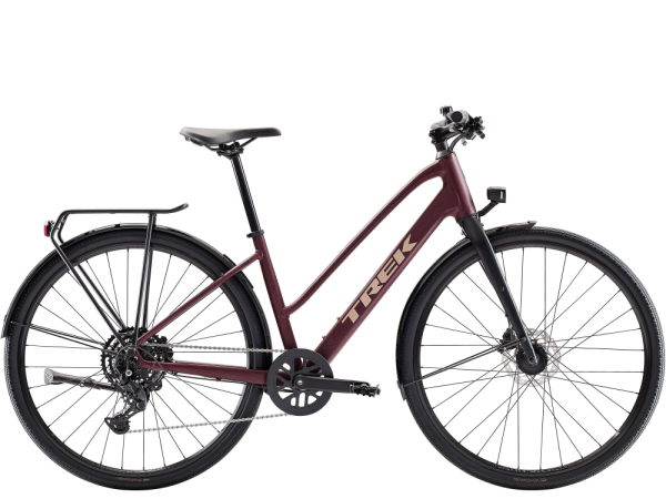 TREK FX MS Sport EQ M Cobra Blood / Sedona Red Splatt e r
