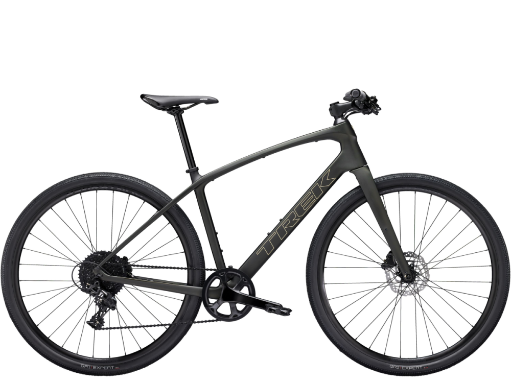 TREK FX Sport 5 Carbon L Matte Black Olive/Deep Smoke