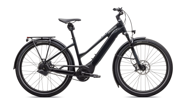 Specialized Turbo Vado 5.0 IGH Step-Through, Gloss Castblack / Satin Silver Reflective