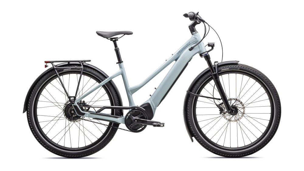Specialized Turbo Vado 4.0 IGH Step-Through, Satin Seafoam / 25% Lapis Pearl / Glacial Metal
