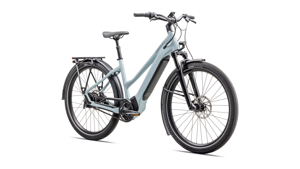 Specialized Turbo Vado 4.0 IGH Step-Through, Satin Seafoam / 25% Lapis Pearl / Glacial Metal