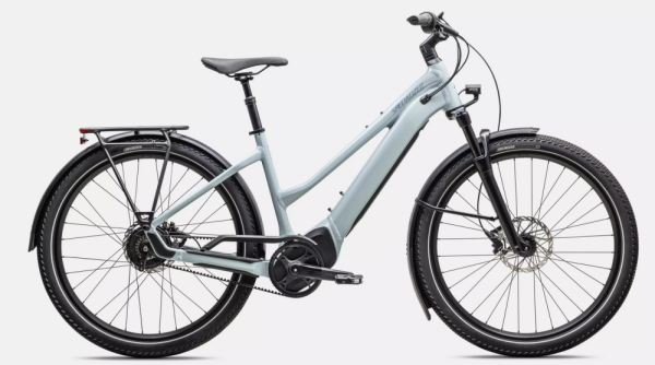 Specialized Turbo Vado 4.0 IGH Step-Through, Satin Seafoam / 25% Lapis Pearl / Glacial Metal