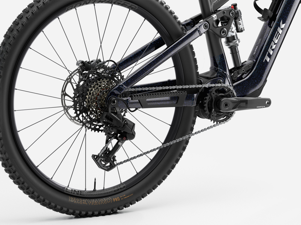 Trek FUEL+ EX 8 EU L Black/Purple Flip Splatter