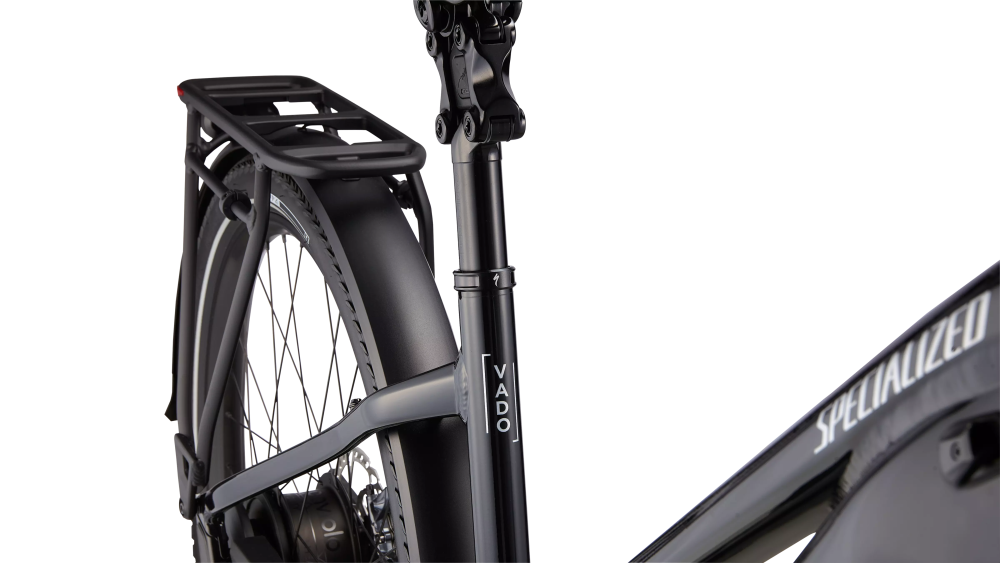 Specialized Turbo Vado 5.0 IGH Step-Through Gloss Castblack / Satin Silver Reflective M