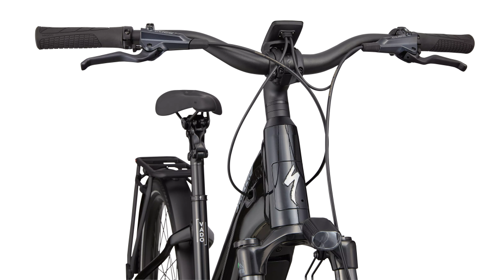 Specialized Turbo Vado 5.0 IGH Step-Through Gloss Castblack / Satin Silver Reflective XL