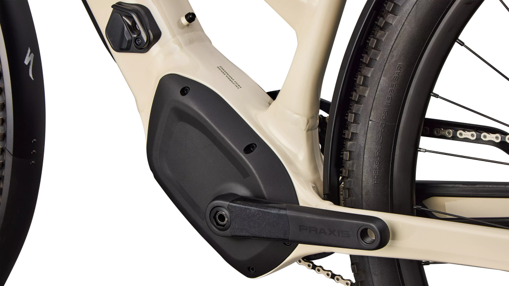 Specialized Turbo Tero 5.0 EQ Step-Through Gloss White Mountains / Gunmetal
